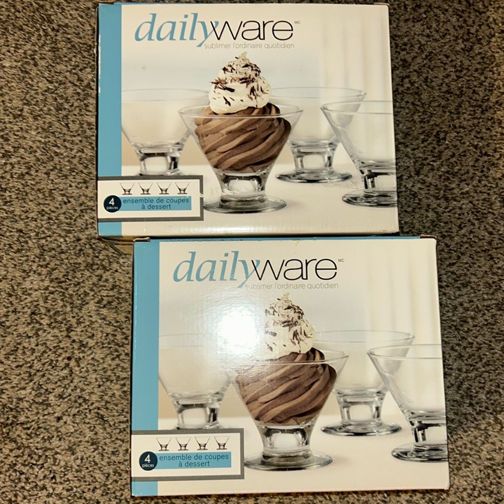 Two Dailyware 4 piece sets